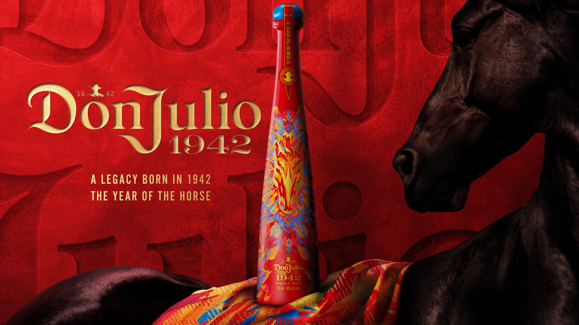 Don Julio 1942 Year of the Horse Lunar New Year Limited Edition by Design Bridge and Partners, Singapore