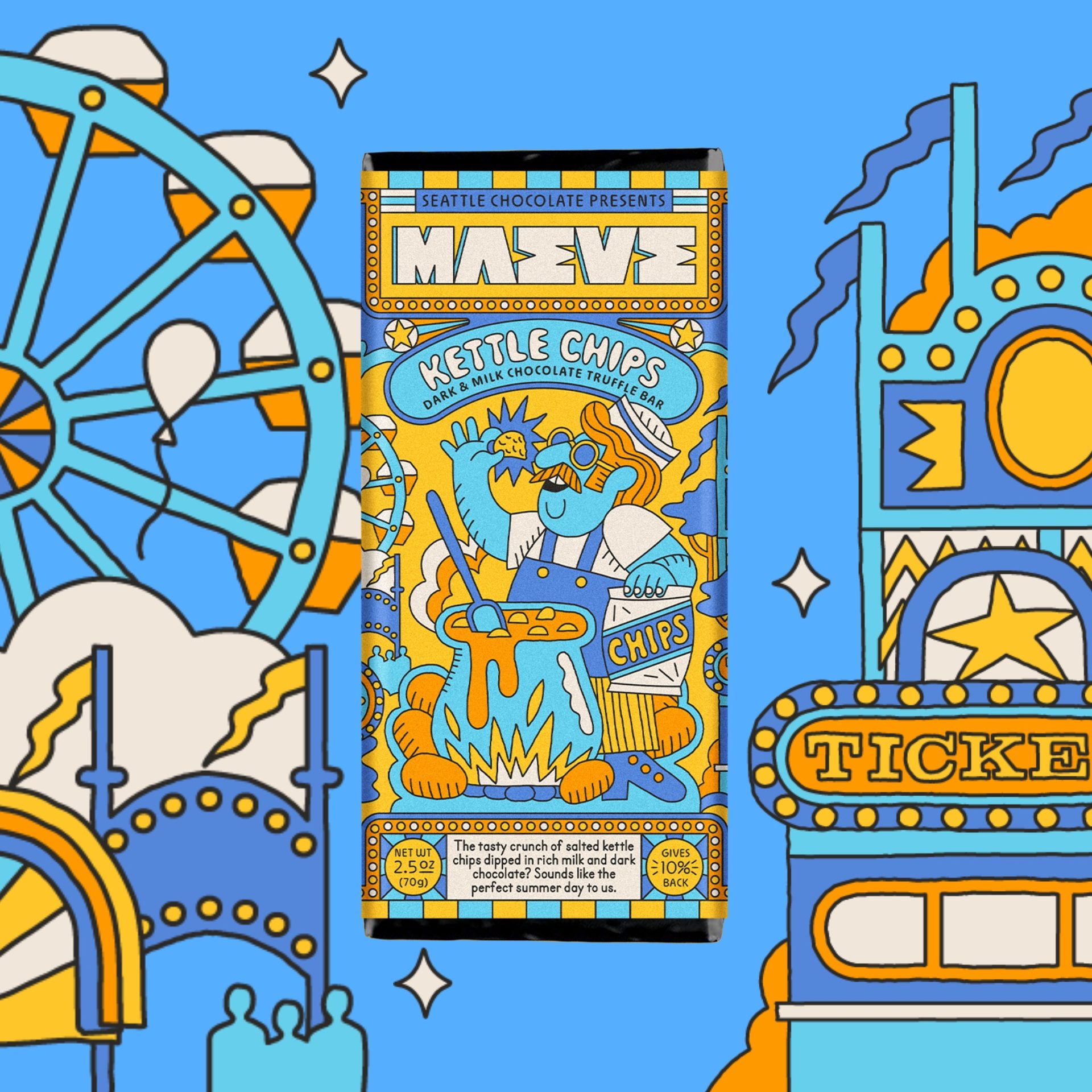 Maeve Summer Chocolate Collection by Maeve & Young Jerks