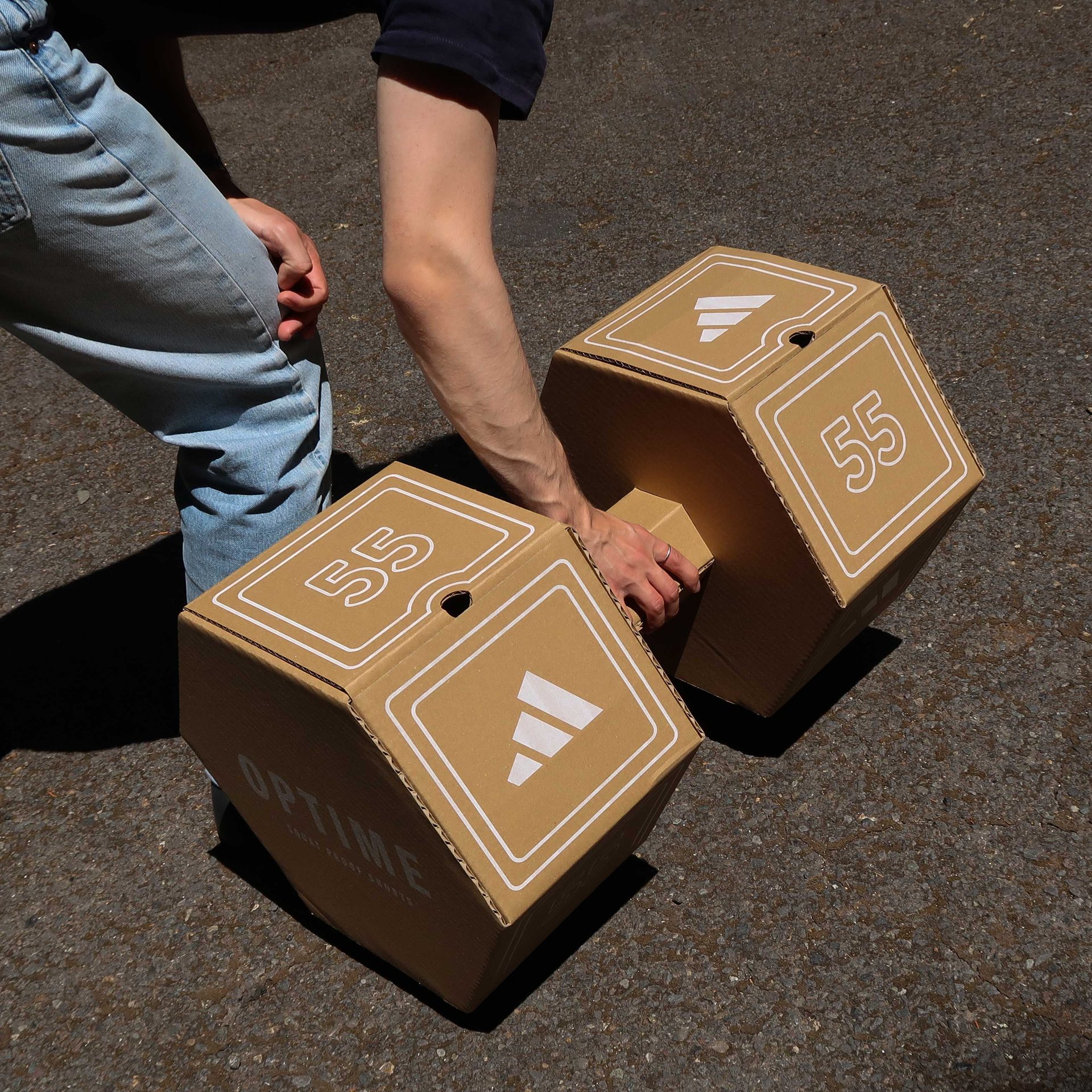 Adidas OPTIME PR Mailer by PPRKIT, Burson, Adidas