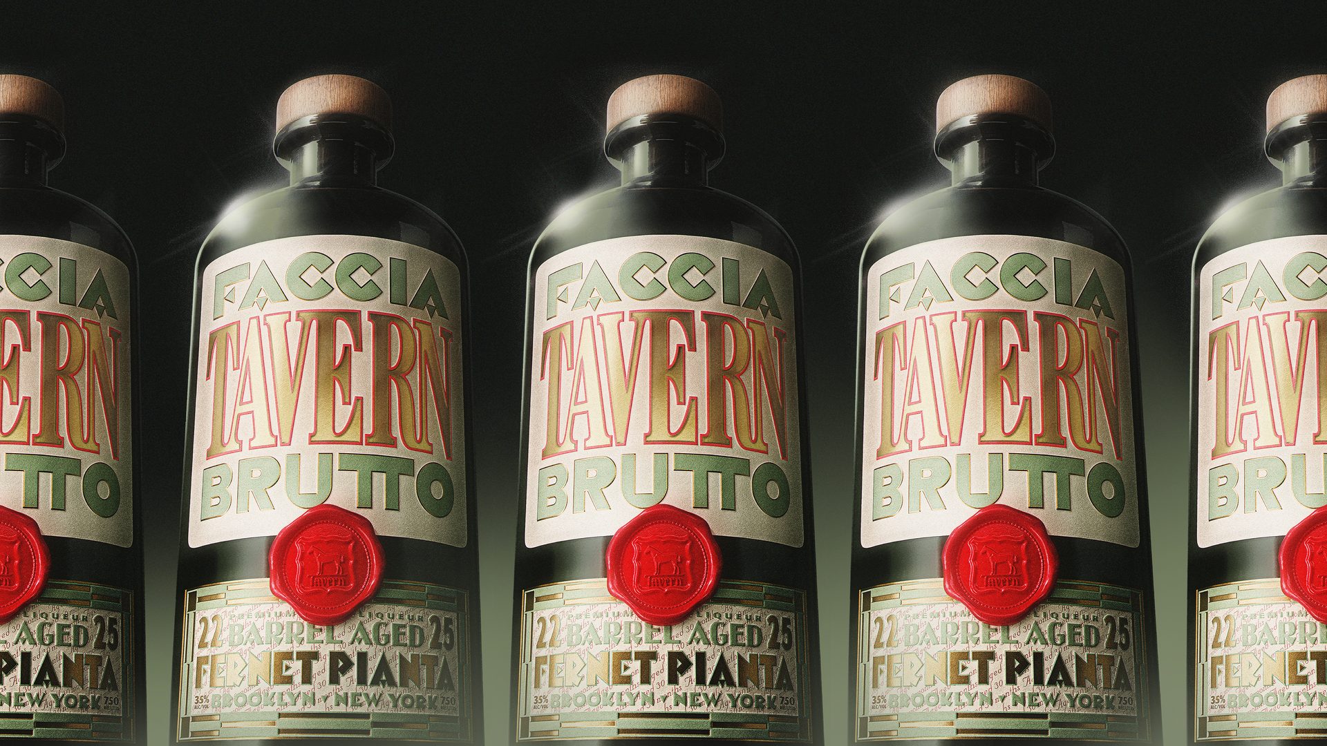Faccia Brutto x Tavern 30 Month Aged Fernet by Tavern Agency