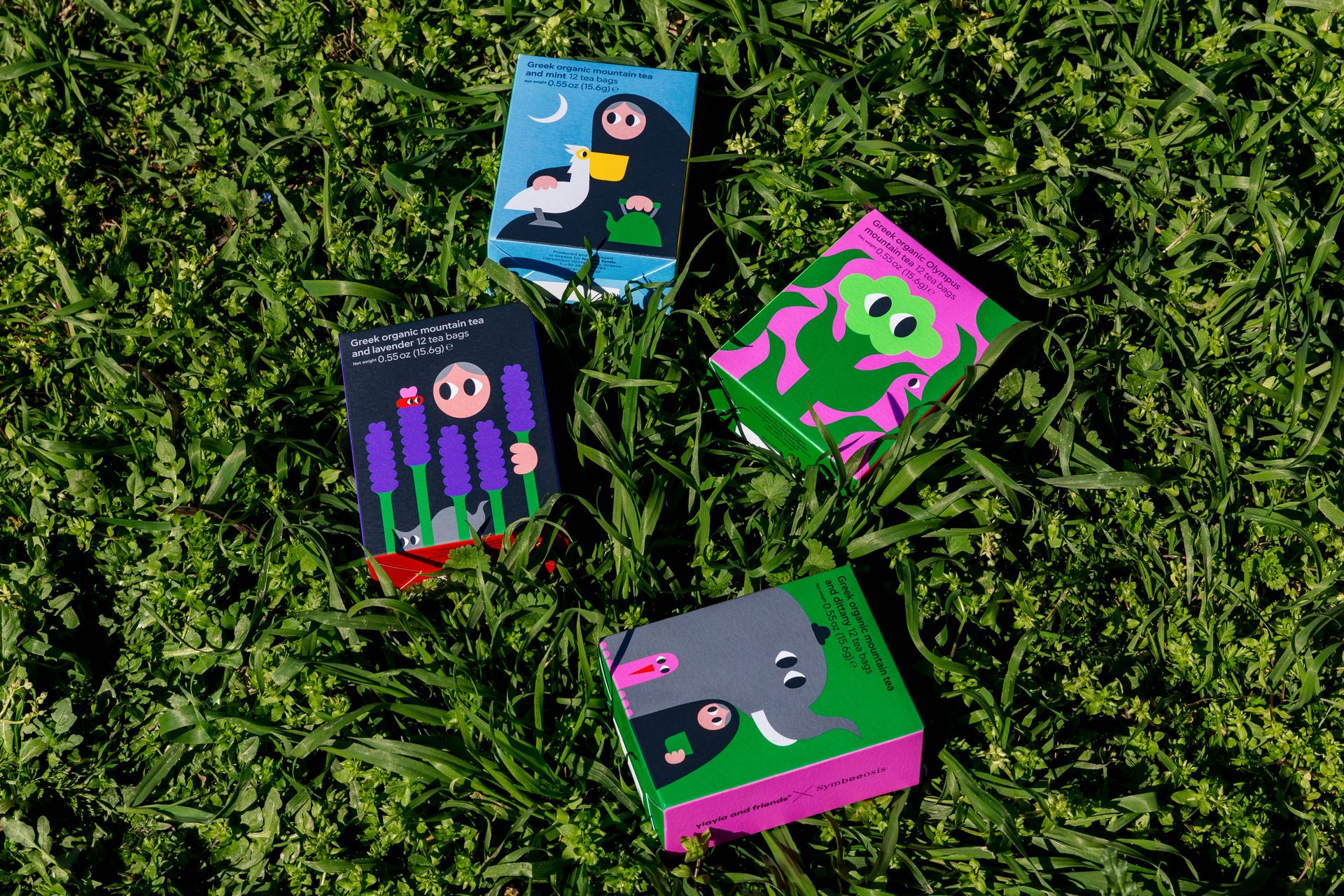 yiayia and friends Organic Mountain Teas by Beetroot